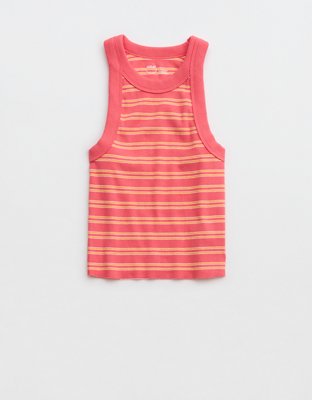 Aerie Free Spirit Ribbed Tank Top  Ribbed tank tops, Clothes for women,  Clearance clothes