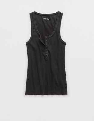 Aerie Tuck-It-In Henley Tank Top