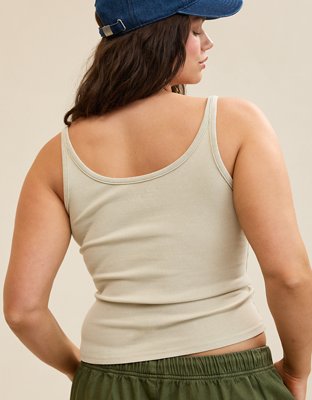 Aerie Reset Scoop Neck Tank Top | Aerie