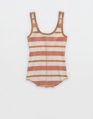 Aerie Ribbed Scoop Neck Tank Top