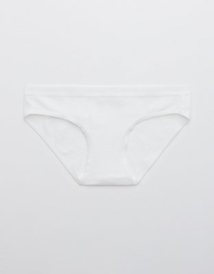 Aerie Cotton Flat Elastic Bikini Underwear