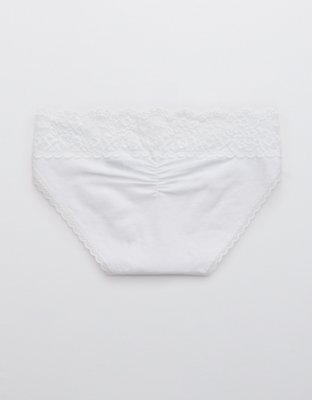 Aerie Cotton Eyelash Lace Bikini Underwear