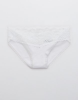Aerie Cotton Eyelash Lace Bikini Underwear
