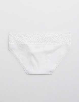 Aerie Cotton Eyelash Lace Bikini Underwear