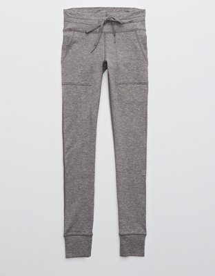 Aerie Offline Warmup High Waisted Legging Dark Heather Gray