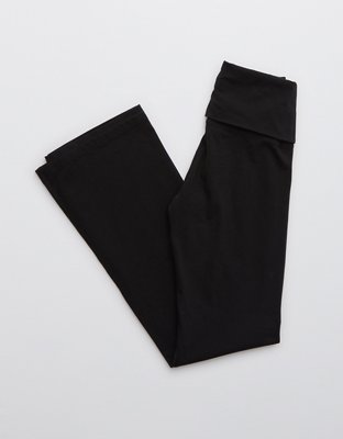 Женские брюки Aerie OFFLINE OG High Waisted Foldover Flare Legging — фото 4