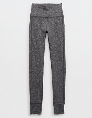 OFFLINE by Aerie Marled Gray Leggings Size XL - 59% off