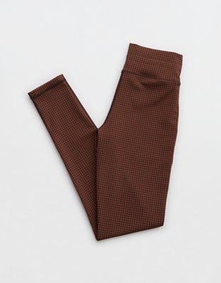 Женские брюки Aerie OFFLINE By Aerie Mini Houndstooth Drawcord Legging — фото 5