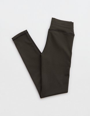 OFFLINE By Aerie Legging con cordón y diseño de pata de gallo pequeña