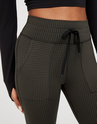 OFFLINE By Aerie Legging con cordón y diseño de pata de gallo pequeña