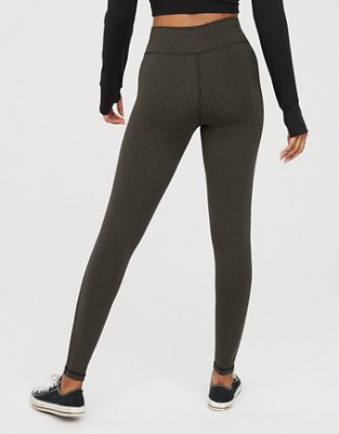 OFFLINE By Aerie Legging con cordón y diseño de pata de gallo pequeña