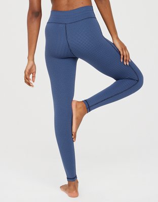 OFFLINE By Aerie Legging con cordón y diseño de pata de gallo pequeña