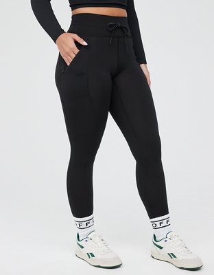 Leggings Zip in black –