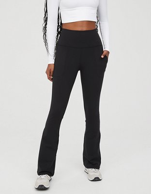 OFFLINE By Aerie The Hugger High Waisted Foldover Flare Legging