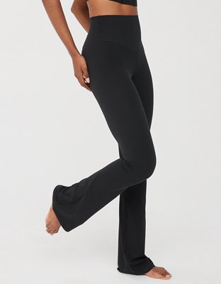 OFFLINE By Aerie The Hugger High Waisted Foldover Flare Legging