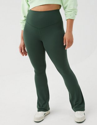 Aerie NWT Green Flare Leggings - $20 (66% Off Retail) New With Tags - From  Destiny