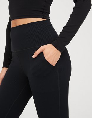 OFFLINE By Aerie Ribbed Bootcut Legging