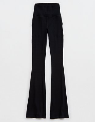 OFFLINE By Aerie Legging Bootcut en Punto Elástico