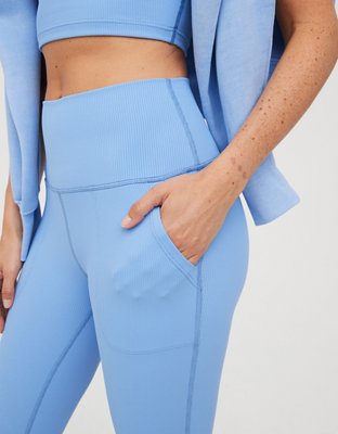 Женские брюки Aerie OFFLINE By Aerie Ribbed Bootcut Legging — фото 6