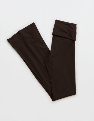 Женские брюки Aerie OFFLINE By Aerie Real Me Xtra Foldover Bootcut Legging — фото 4