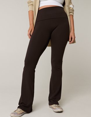 Женские брюки Aerie OFFLINE By Aerie Real Me Xtra Foldover Bootcut Legging — фото 7