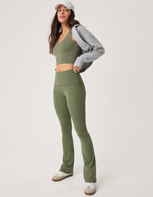 OFFLINE By Aerie Real Me XTRA Foldover Bootcut Legging