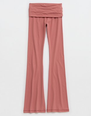 OFFLINE By Aerie Real Me Xtra Bootcut Legging con Pliegue