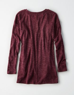 Женские мягкие игрушки American Eagle AE Plush Drop Shoulder Crew — фото 4