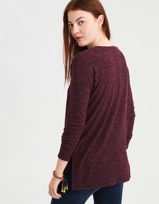 Женские мягкие игрушки American Eagle AE Plush Drop Shoulder Crew — фото 2