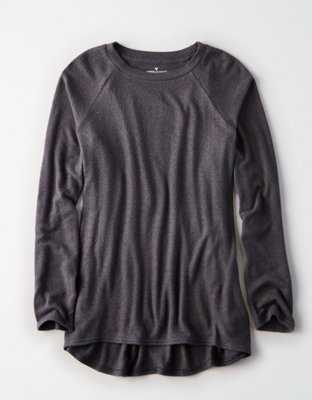 Женские футболки American Eagle AE Soft & Sexy Plush Baseball Tee — фото 3