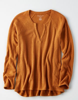 Женские худи American Eagle AE Soft Plush Raglan Sweatshirt — фото 3