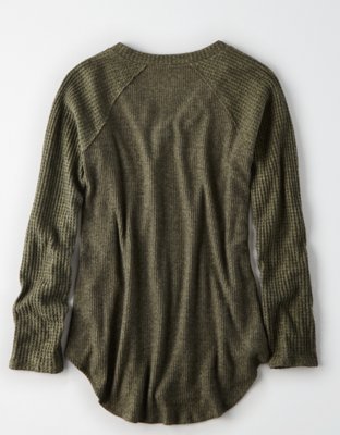 Женские футболки American Eagle AE V-Neck Tee — фото 4