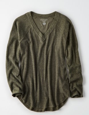 Женские футболки American Eagle AE V-Neck Tee — фото 3