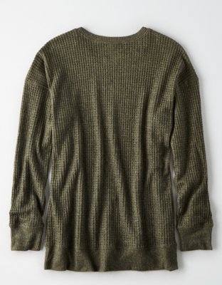 Женские худи American Eagle AE Soft Plush Crew Neck Sweatshirt — фото 4
