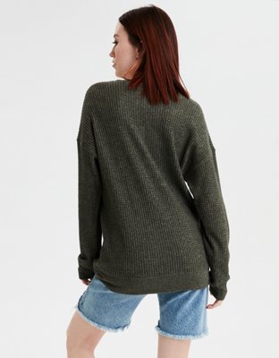 Женские худи American Eagle AE Soft Plush Crew Neck Sweatshirt — фото 2