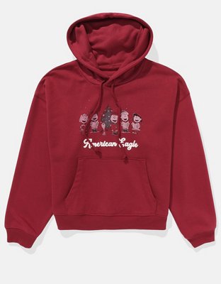 AE Peanuts Holiday Graphic Hoodie