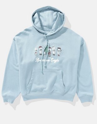 AE Peanuts Holiday Graphic Hoodie