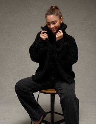 AE Sherpa Full Zip Sweatshirt