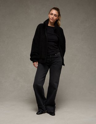 AE Sherpa Full Zip Sweatshirt