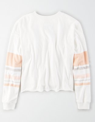 Fleece Cropped Crewneck Sweatshirt