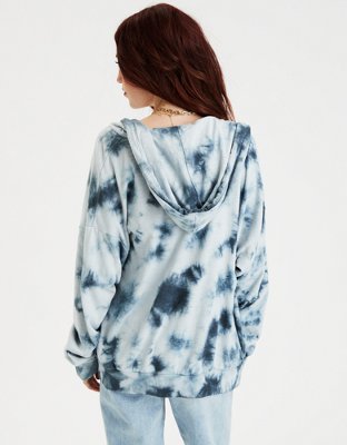 Женские худи American Eagle AE Fleece Slouchy Zip Up — фото 2