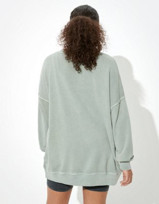 AE Fleece Pocket Crew Neck Sweatshirt