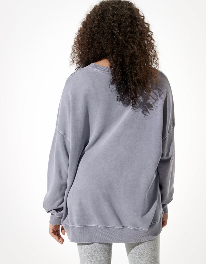 AE Fleece Pocket Crew Neck Sweatshirt