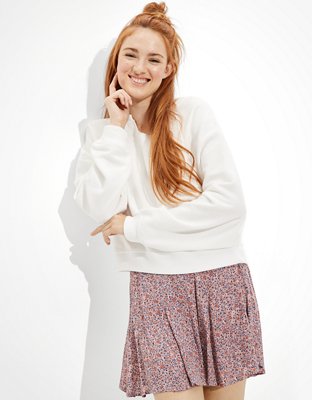 ae fleece crewneck sweatshirt