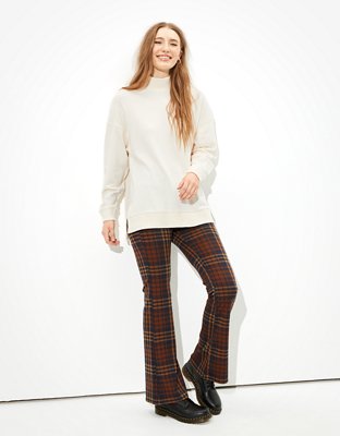 oversized mock neck sweatshirt