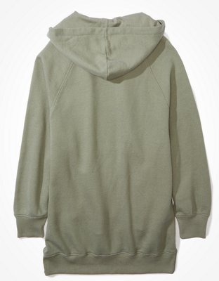 ae fleece graphic zip up hoodie