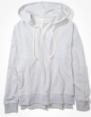 AE Fleece Notch Neck Hoodie