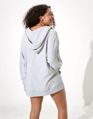 AE Fleece Notch Neck Hoodie