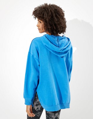 Женские худи American Eagle AE Fleece Oversized Side Slit — фото 2