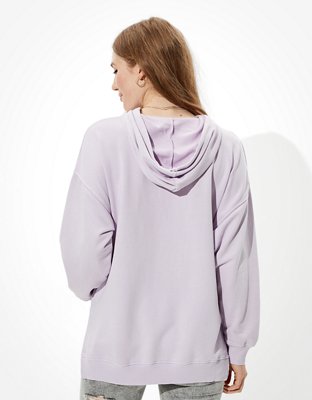 AE Fleece Oversized Side Slit Hoodie